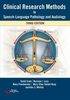 Clinical Research Methods in Speech-Language Pathology and Audiology